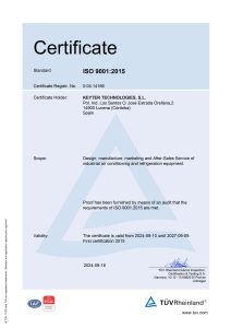 ISO Certificate 9001:2015